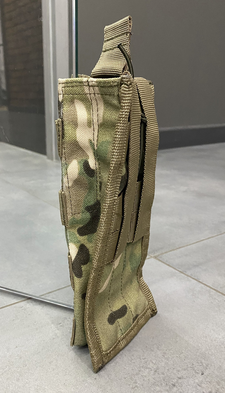 Подсумок под 2 магазина РКК (РПК) с Молли, Мультикам, Cordura, чехол под рожок, подсумок тактический под рожок фото 3