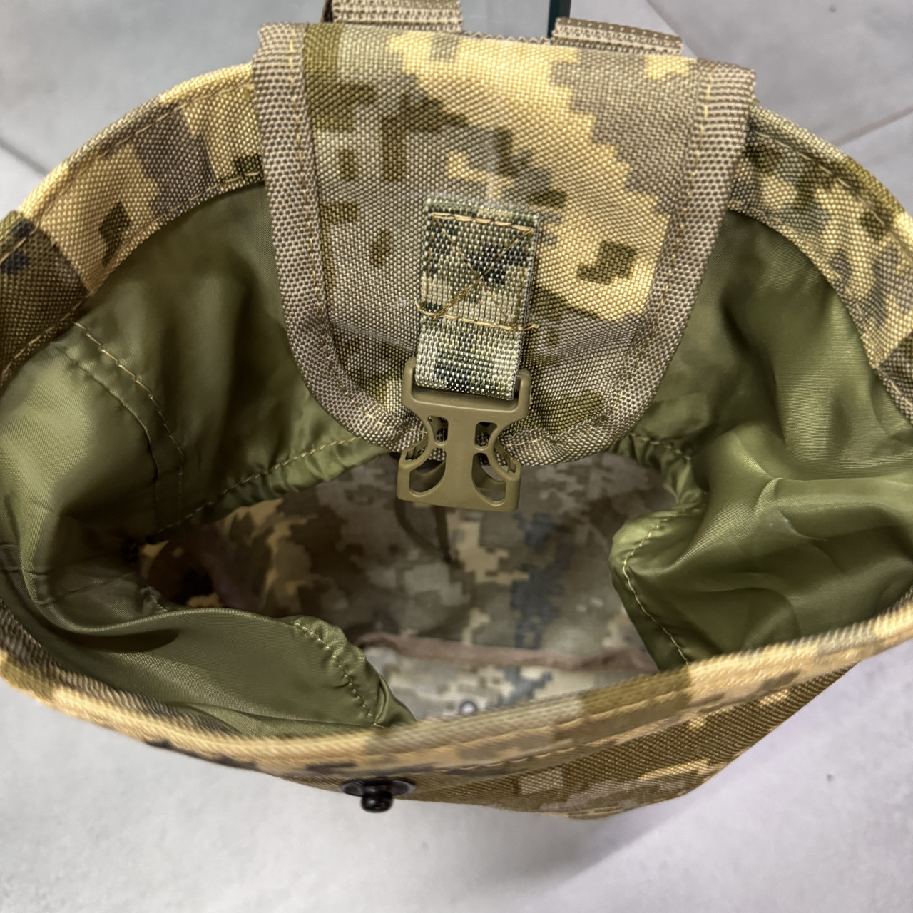 Сумка для быстрого сброса магазинов, Пиксель, WINTAC, на затяжке, Cordura 1000D, карман для пустых магазинов фото 6