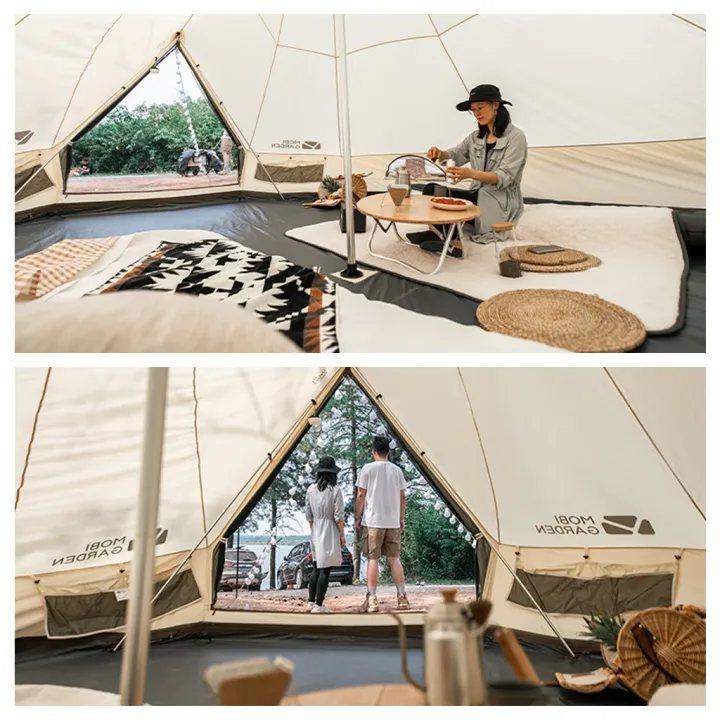 Намет-шатро Mobi Garden ERA Camp 260 NX20561036 ivory фото 7