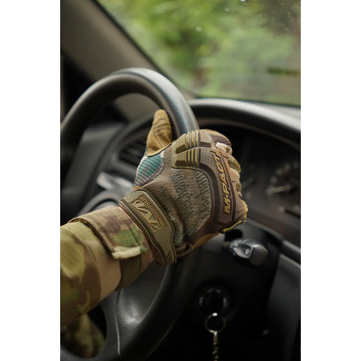 Рукавиці тактичні Mechanix Glove Multicam фото 6