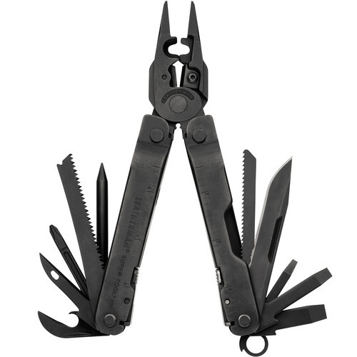 Мультитул LEATHERMAN SUPER TOOL 300 EOD BLACK, чехол MOLLE ЧЕРНЫЙ, картонная коробка