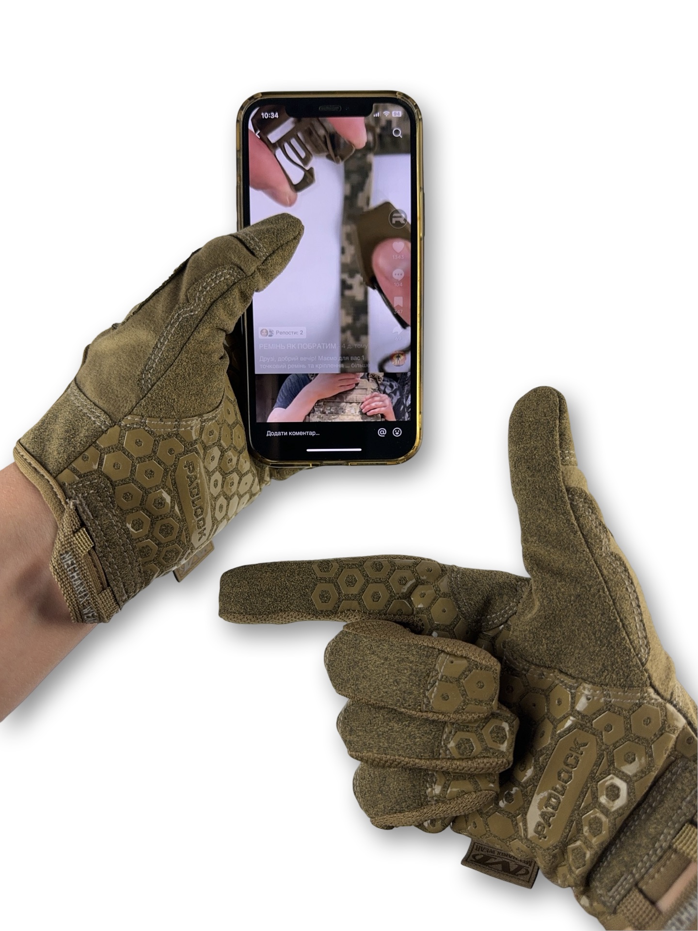 Рукавиці Mechanix Precision Pro Койот M фото 9