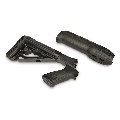 Приклад регульований Mossberg Flex Black Synthetic ADJ фото 4
