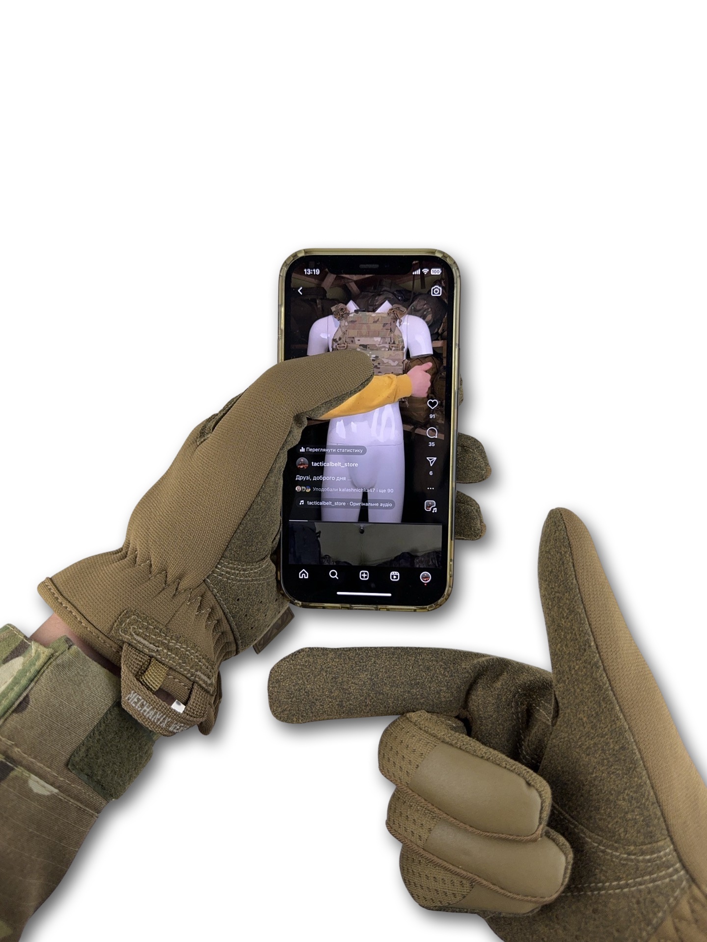 Рукавички MECHANIX TACTICAL FASTFIT Койот Розмір M фото 10
