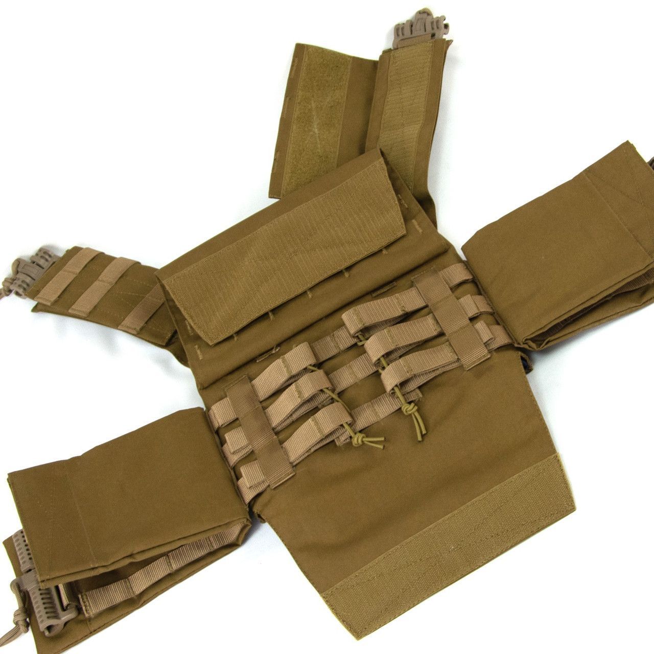Плитоноска зі швидким скиданням Койот Cordura 1000 D MELGO фото 7