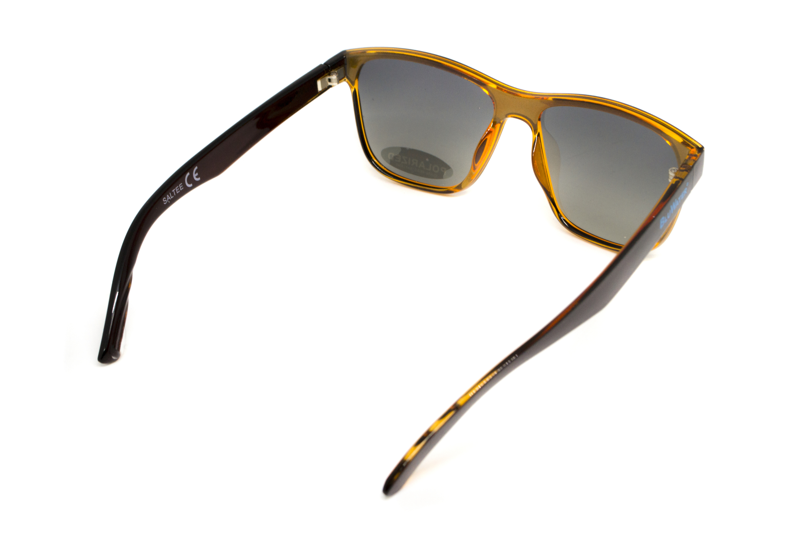 Очки поляризационные BluWater Saltee Polarized (gradient gray), серые с градиентом линзы в коричневой полупрозрачной оправе фото 11