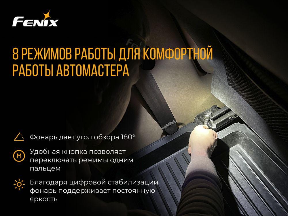 Ліхтар налобний Fenix HM70R фото 8