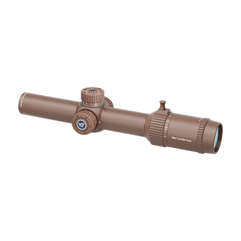 Оптичний приціл Vector Optics Forester 1-8X24 (30 мм) illum. SFP Coyote FDE Etched Glass фото 2