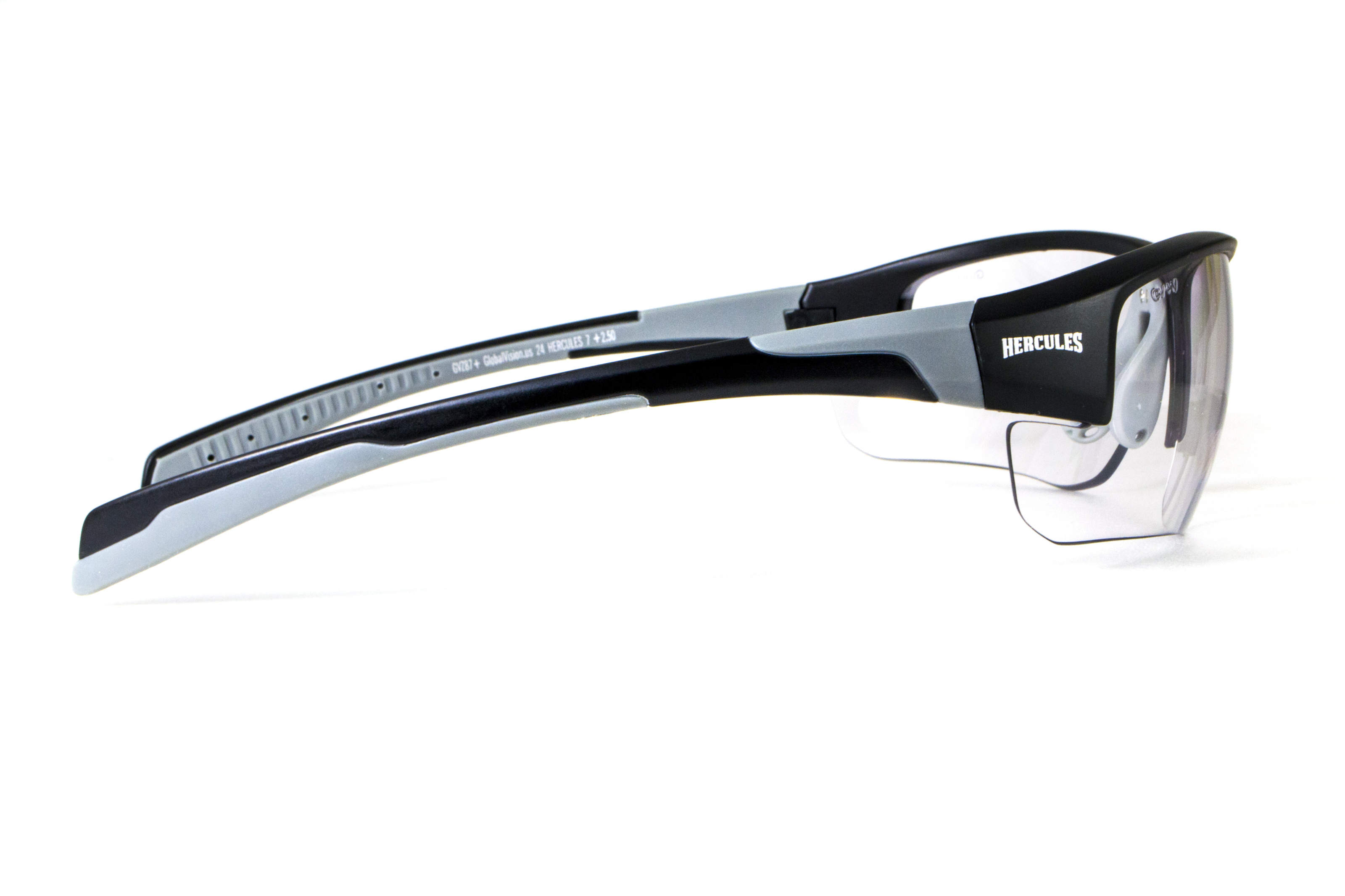 Бифокальные фотохромные защитные очки Global Vision Hercules-7 Photo. Bif. (+2.0) (clear) прозрачные фотохромные фото 3