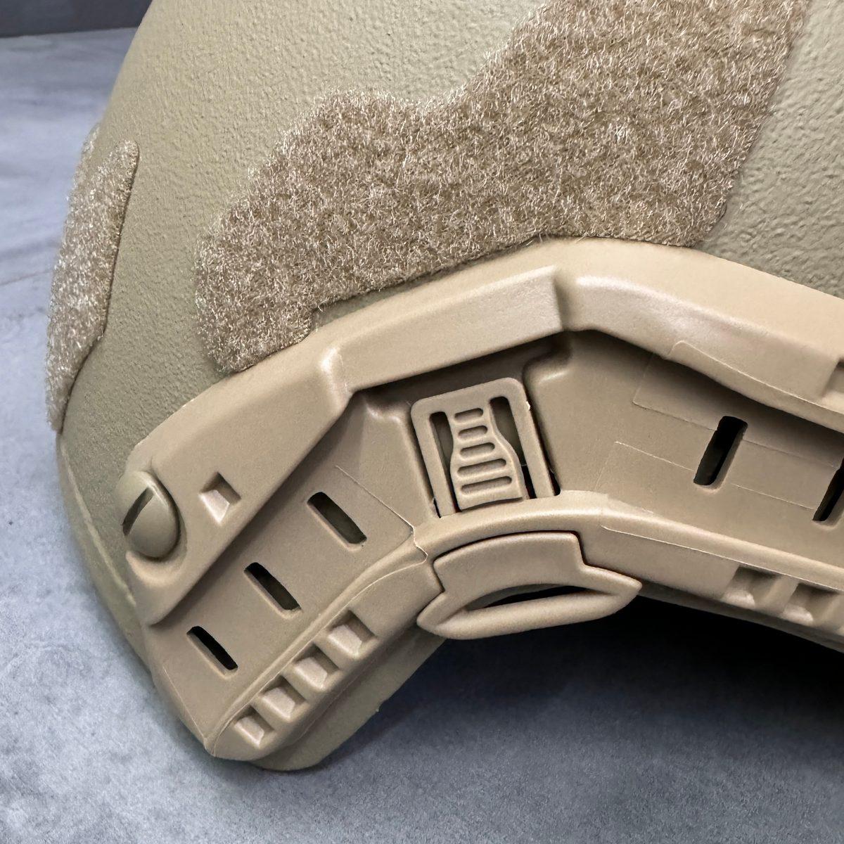 Шлем баллистический FAST ARAMID, NIJ IIIa, Custom, с улучшенным креплением Wendy, размер XL, цвет Койот фото 7