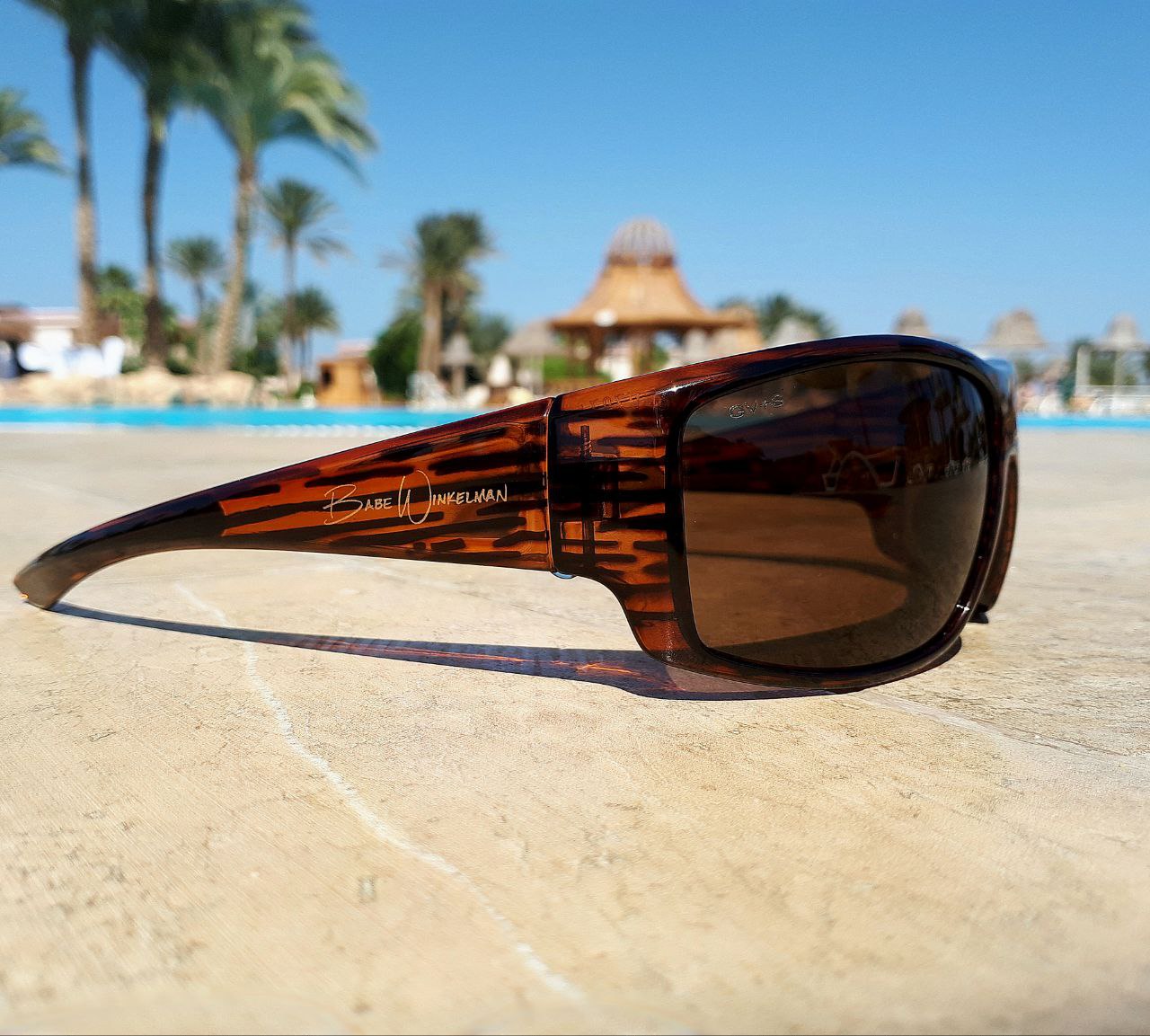 Очки поляризационные защитные 2в1 BluWater Babe Winkelman  Polarized (brown) коричневые