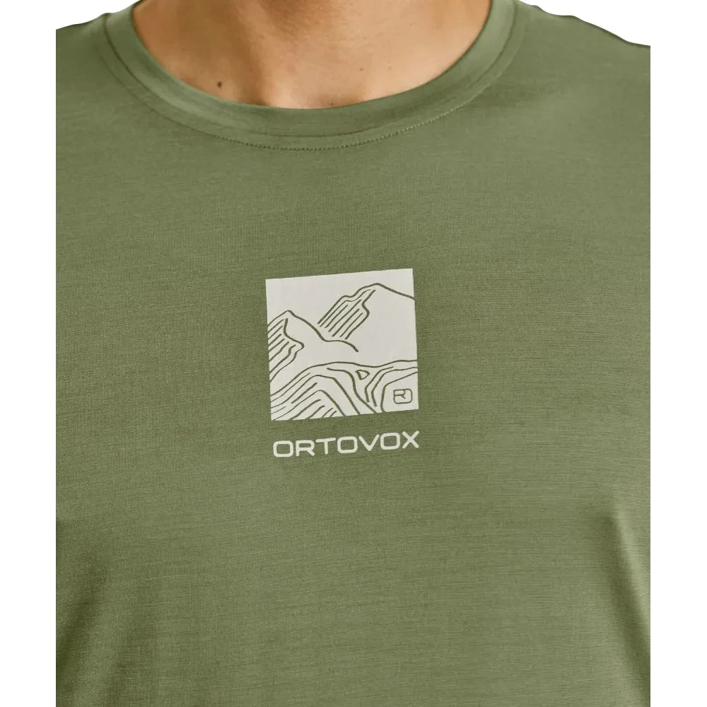Футболка Ortovox 120 Cool Tec Abstract Ts Mns фото 4