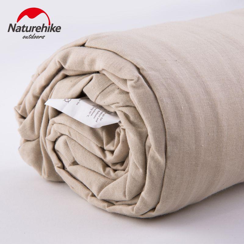 Подкладка для спального мешка Naturehike NH15S012-D (размер M), хлопок, бежевый фото 2