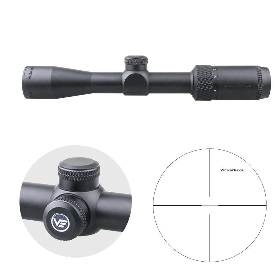 Оптичний приціл Vector Optics Matiz 2-7x32 (25,4 мм) SFP Duplex фото 5