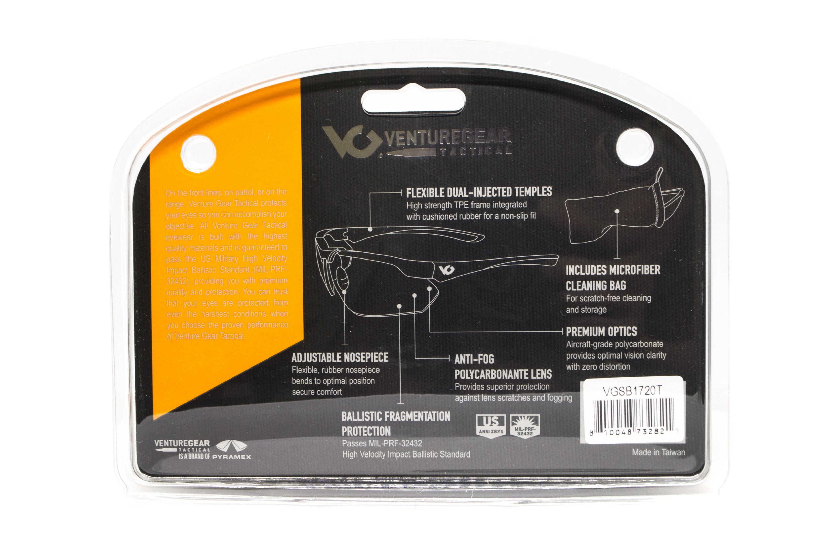 Окуляри Venture Gear Tactical Drone 2.0 Green (clear) Anti-Fog, прозорі в зеленій оправі фото 7