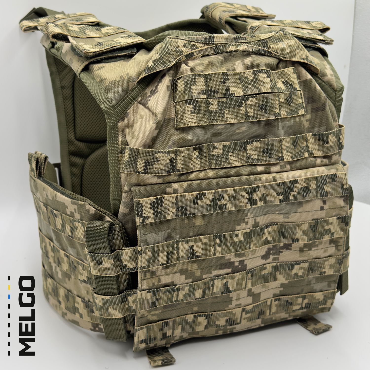 Плитоноска Gen3.PRO з панеллю під магазини Піксель ММ-14 Cordura 1000 D MELGO фото 6