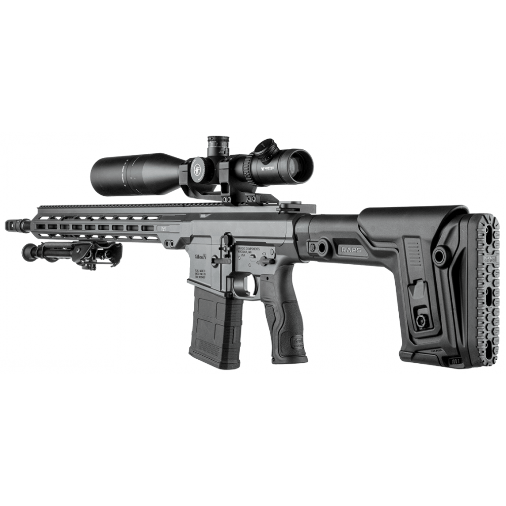 Рукоятка пістолетна FAB Defense GRADUS FBV для AR15, чорна фото 2