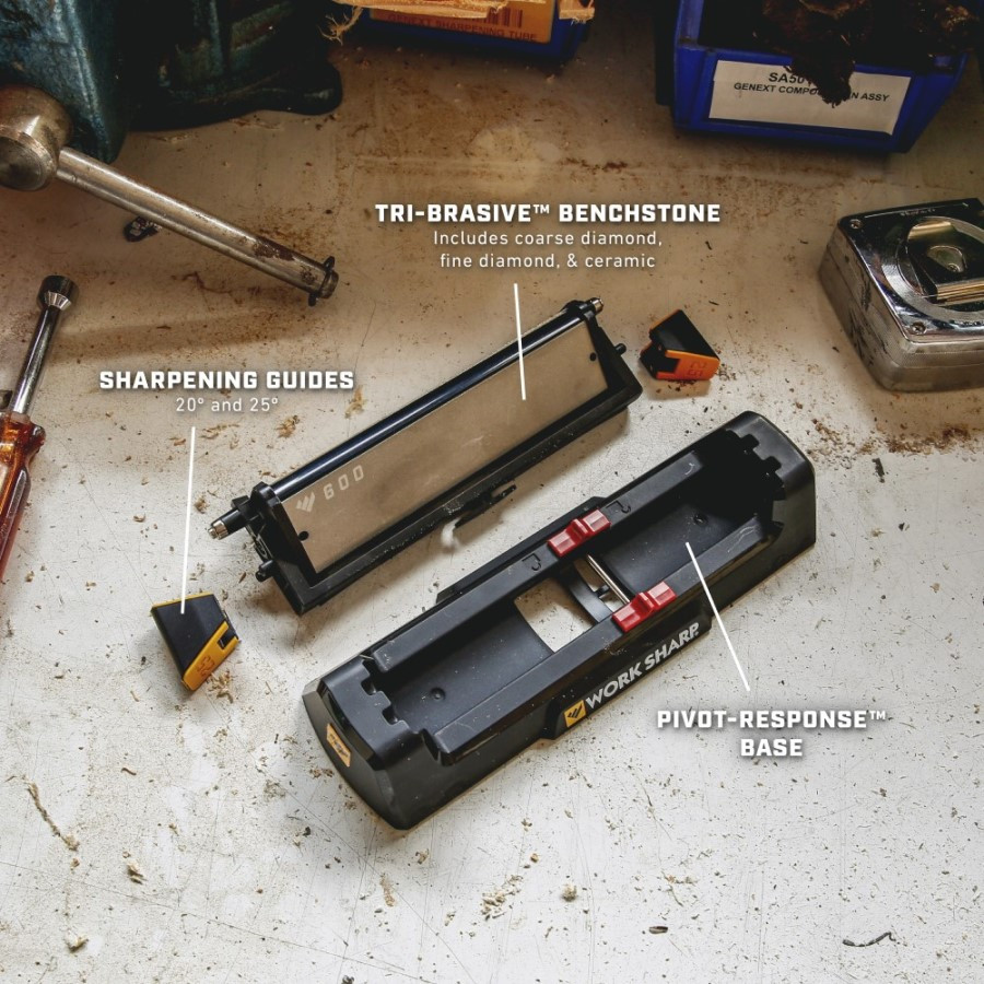 Work Sharp Точилка механічна Benchstone Sharpener WSBCHBSS-I фото 9