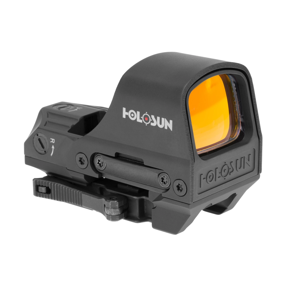 Приціл коліматорний Holosun HS510C червона точка 2 MOA з колом 65 MOA MRS Solar QD фото 2