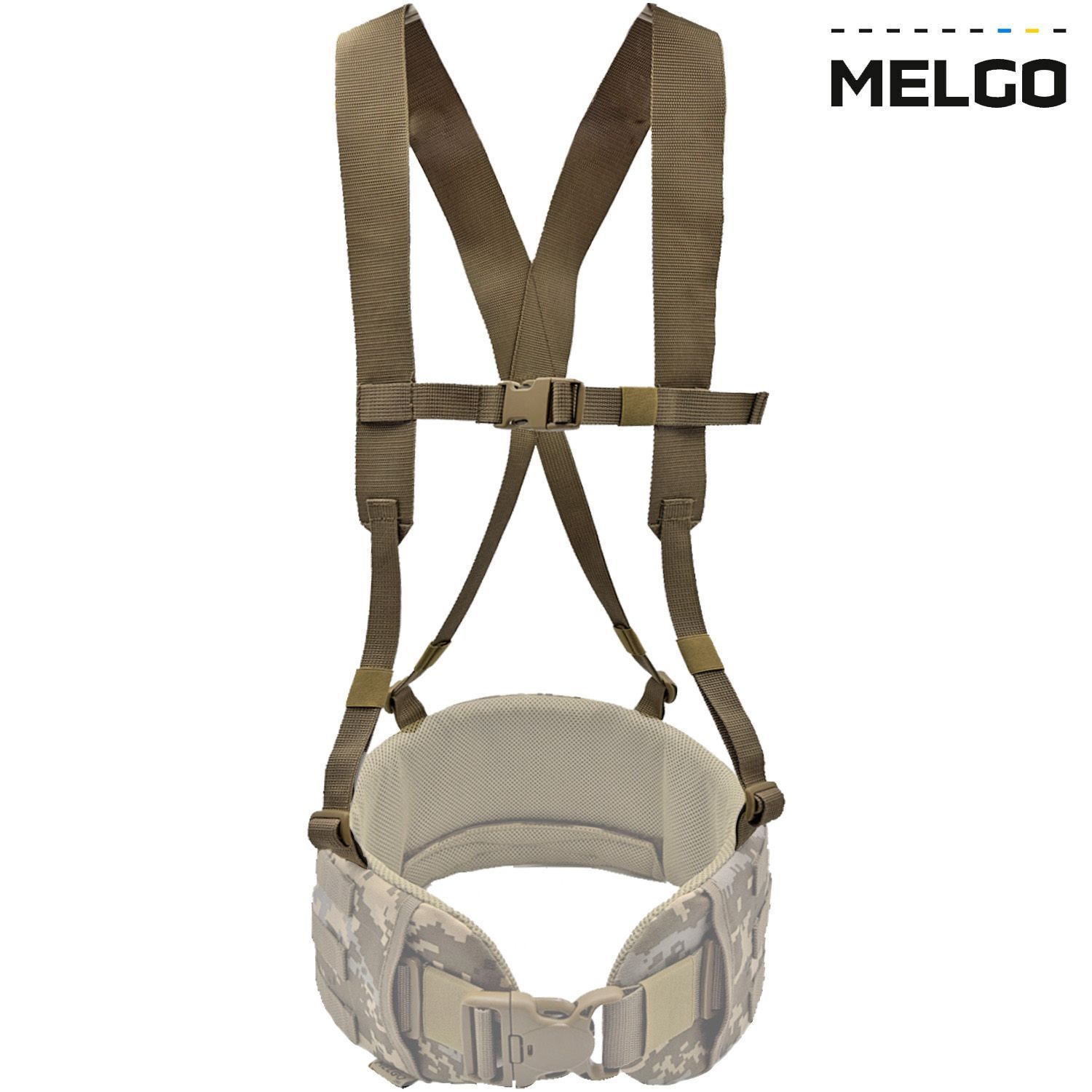 Лямки для РПС поліестер Койот MELGO
