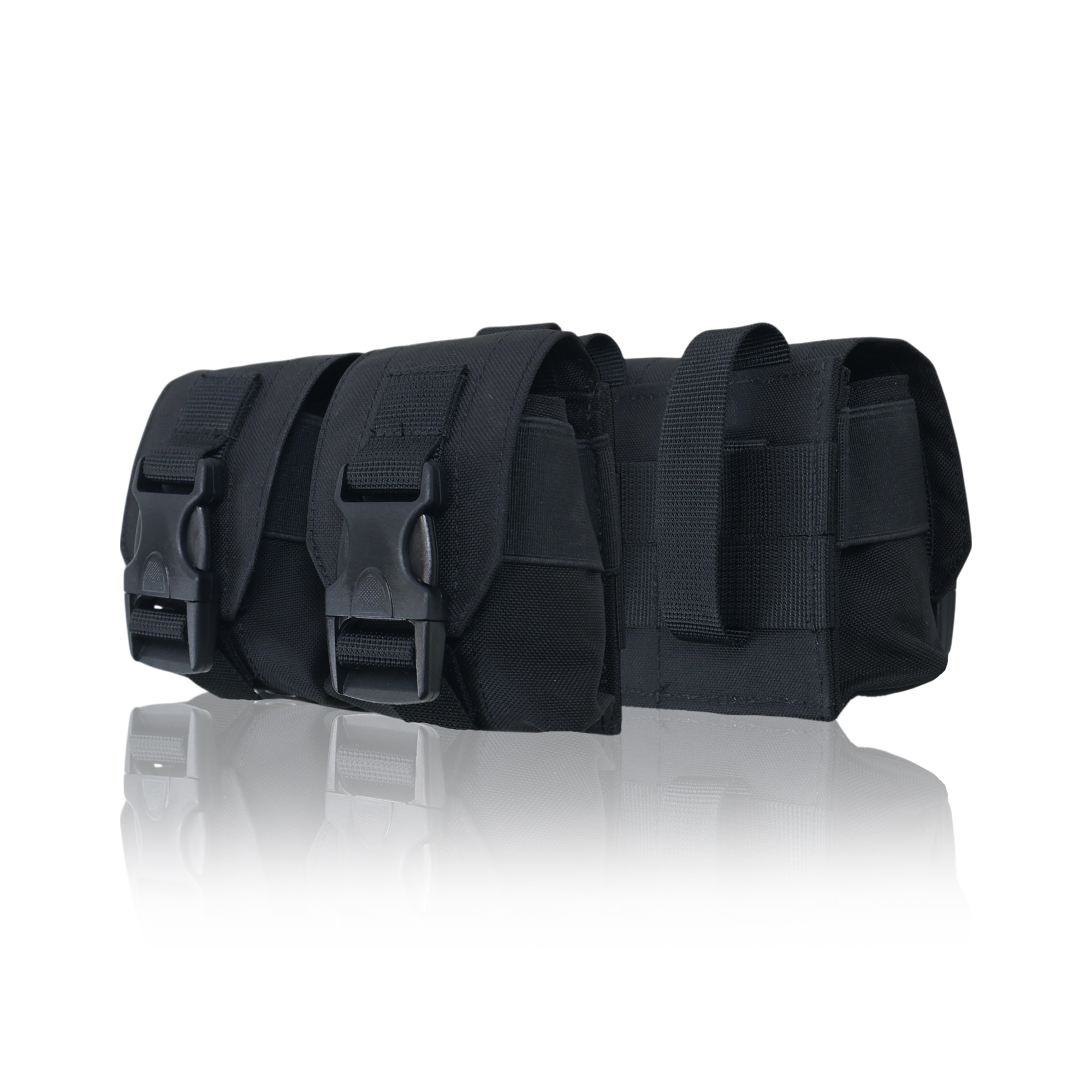 Подсумок под 2 гранаты Kiborg GU Double Mag Pouch (Черный)
