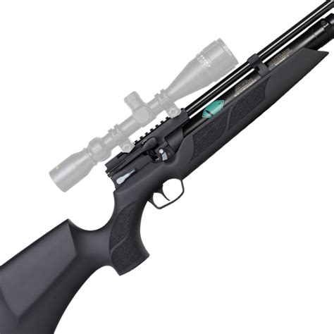 Пневматична редукторна РСР гвинтівка Weihrauch HW 110 S Black stock кал. 4,5