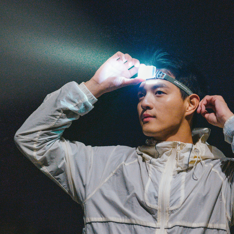 Ліхтар налобний Naturehike CNK2550ZM011, зелений фото 4