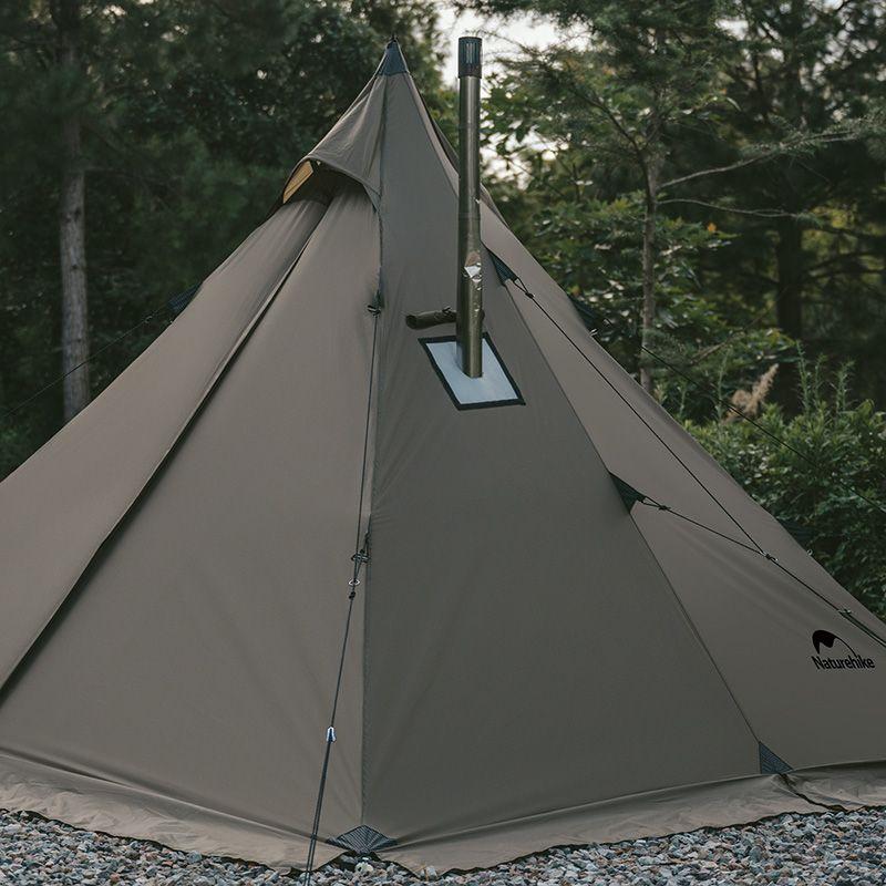 Намет із гострою верхівкою Naturehike CNK2300ZP025, коричневий фото 8