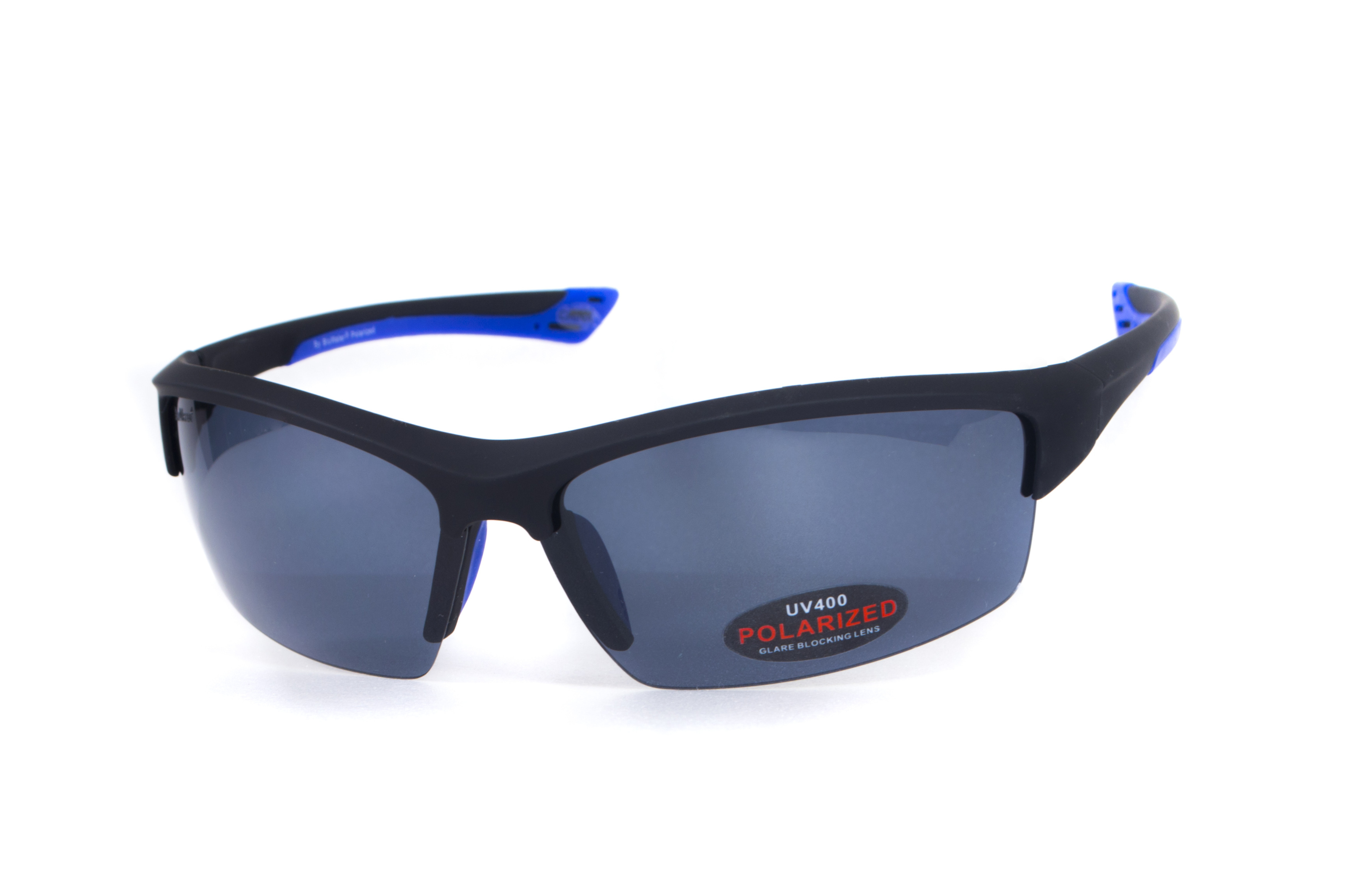 Очки поляризационные BluWater Daytona-1 Polarized (gray), серые гидрофобные линзы (Repelon™)