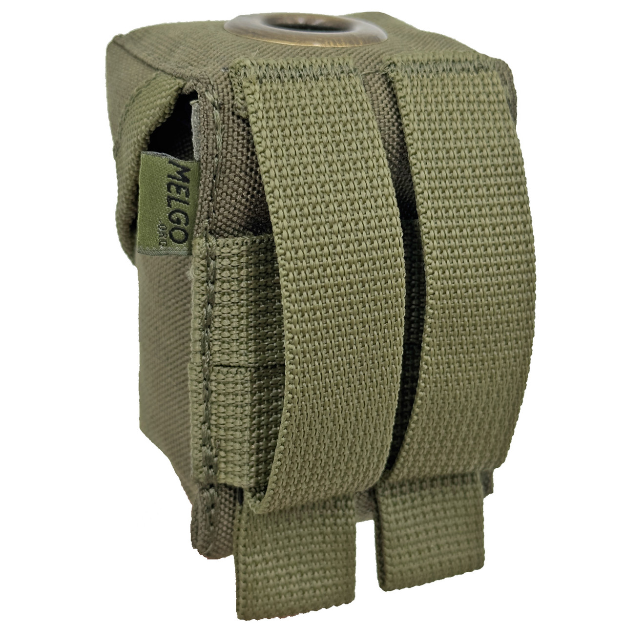 Подсумок гранатный Molle под Ф1, РГД, П67 Олива MELGO фото 2
