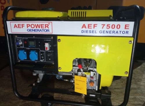 Генератор дизельний однофазний AEF POWER AEF 7500 E