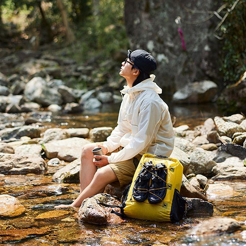 Водонепроникний рюкзак Naturehike CNH22BB003, 25 л, жовтий фото 5