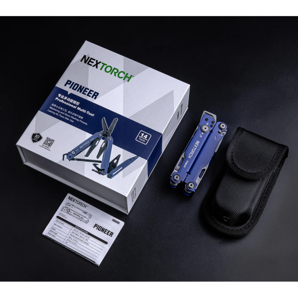 Мультитул Nextorch Pioneer MT20, синий фото 2