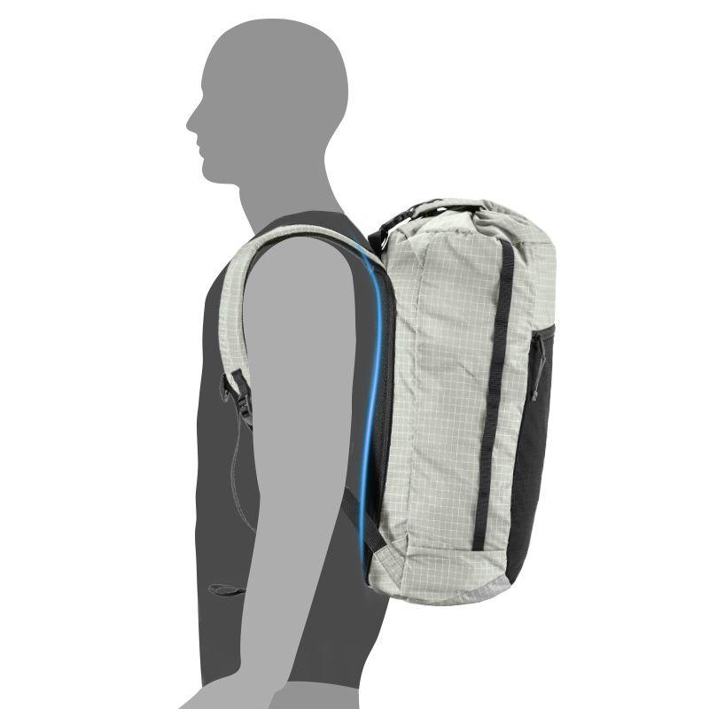 Рюкзак туристичний Naturehike NH20BB206, 20 л, світло-сірий фото 2