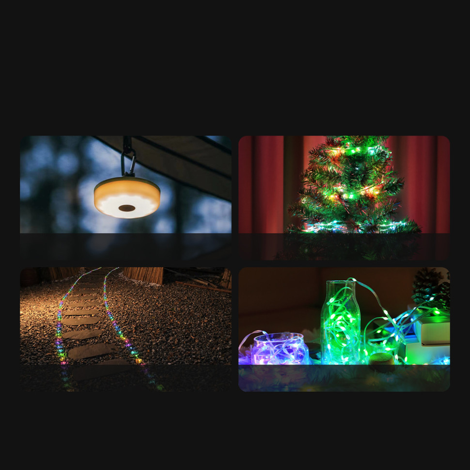 Кемпинговый фонарь-гирлянда NexTool Milky Way - RGB (7 метров) фото 7