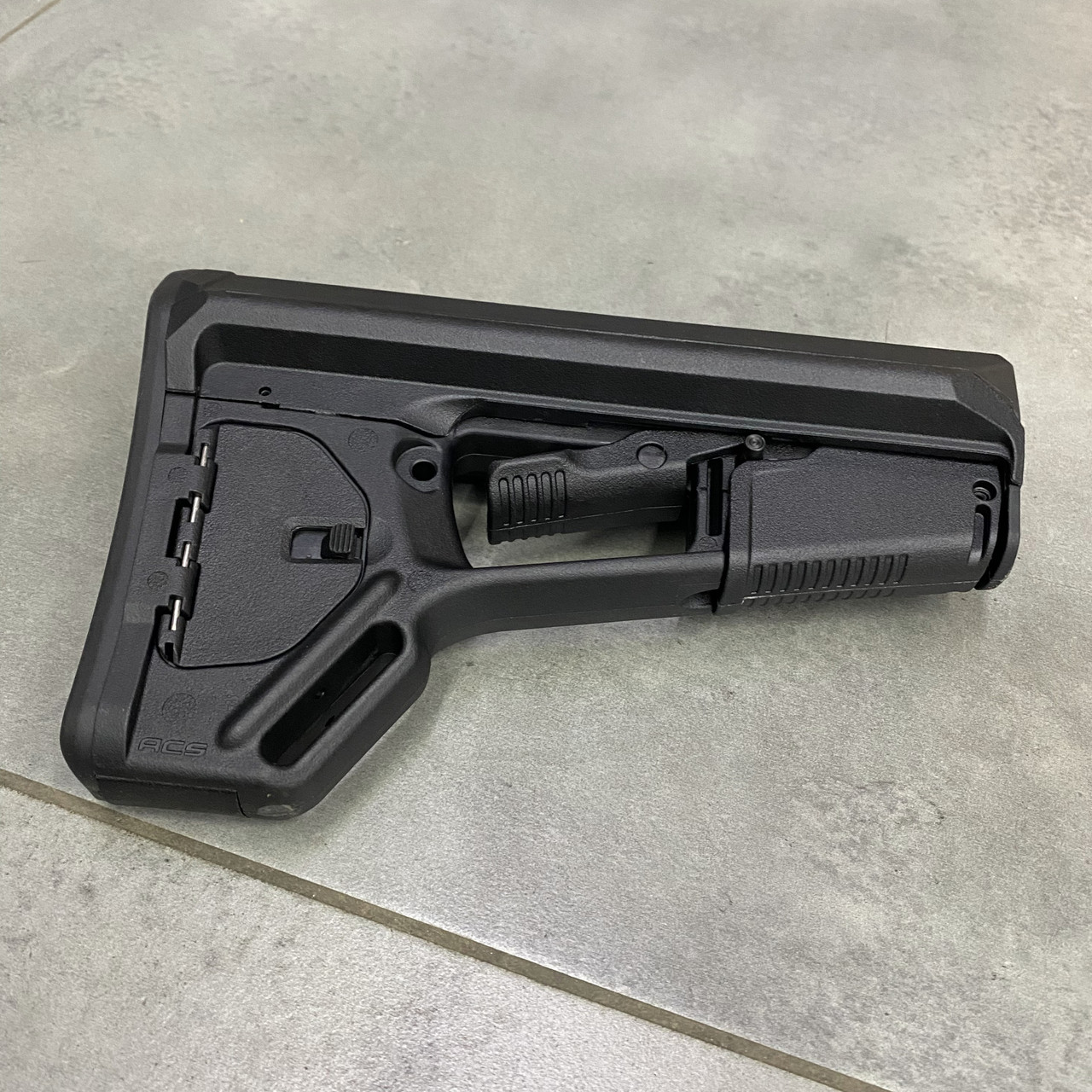 Приклад (база) Magpul ACS-L Carbine Stock – Mil-Spec (MAG378), Черный, приклад для AR10 / AR15 фото 7