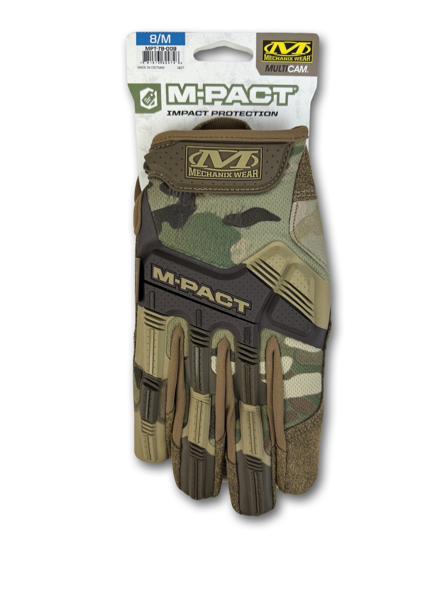 Рукавички MECHANIX M-PACT Мультикам Розмір L фото 2