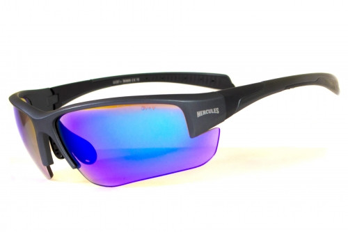 Очки защитные фотохромные Global Vision Hercules-7 Photo. (Anti-Fog) (G-Tech™ blue) фотохромные синие зеркальные фото 7