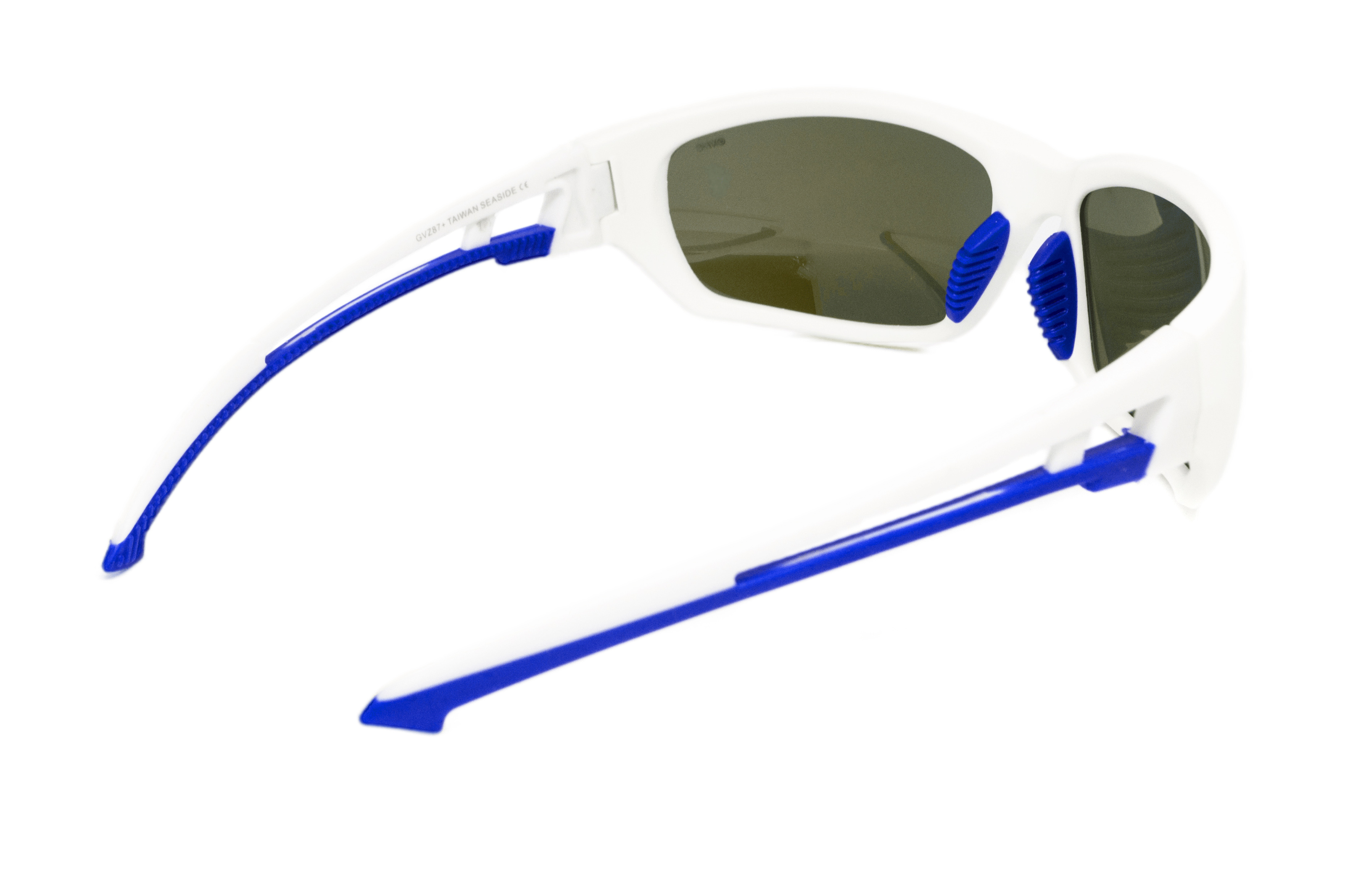 Защитные очки с поляризацией BluWater Seaside White Polarized (G-Tech™ blue), синие зеркальные фото 6