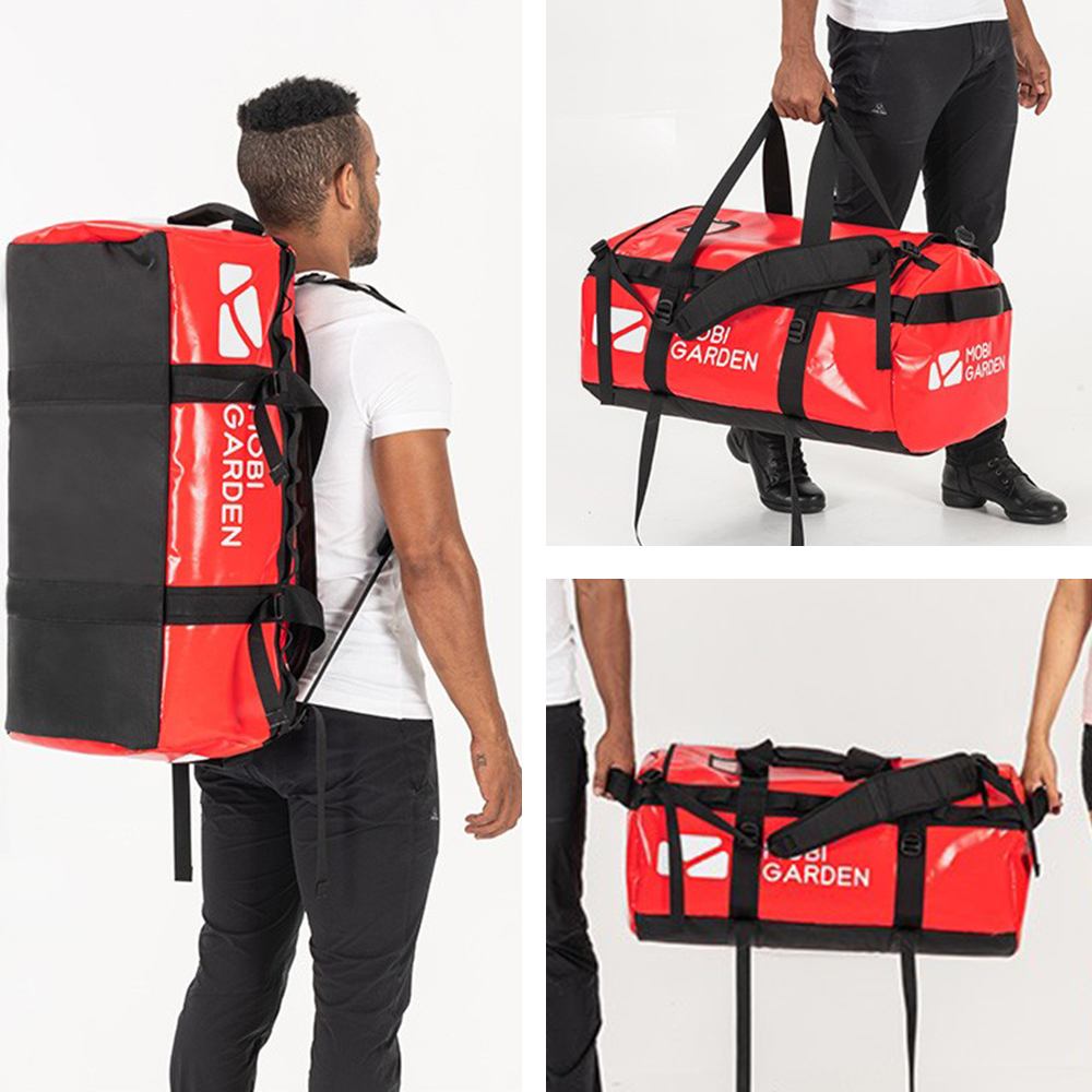 Сумка Mobi Garden Duffle bag 120L NX20664008 red фото 3