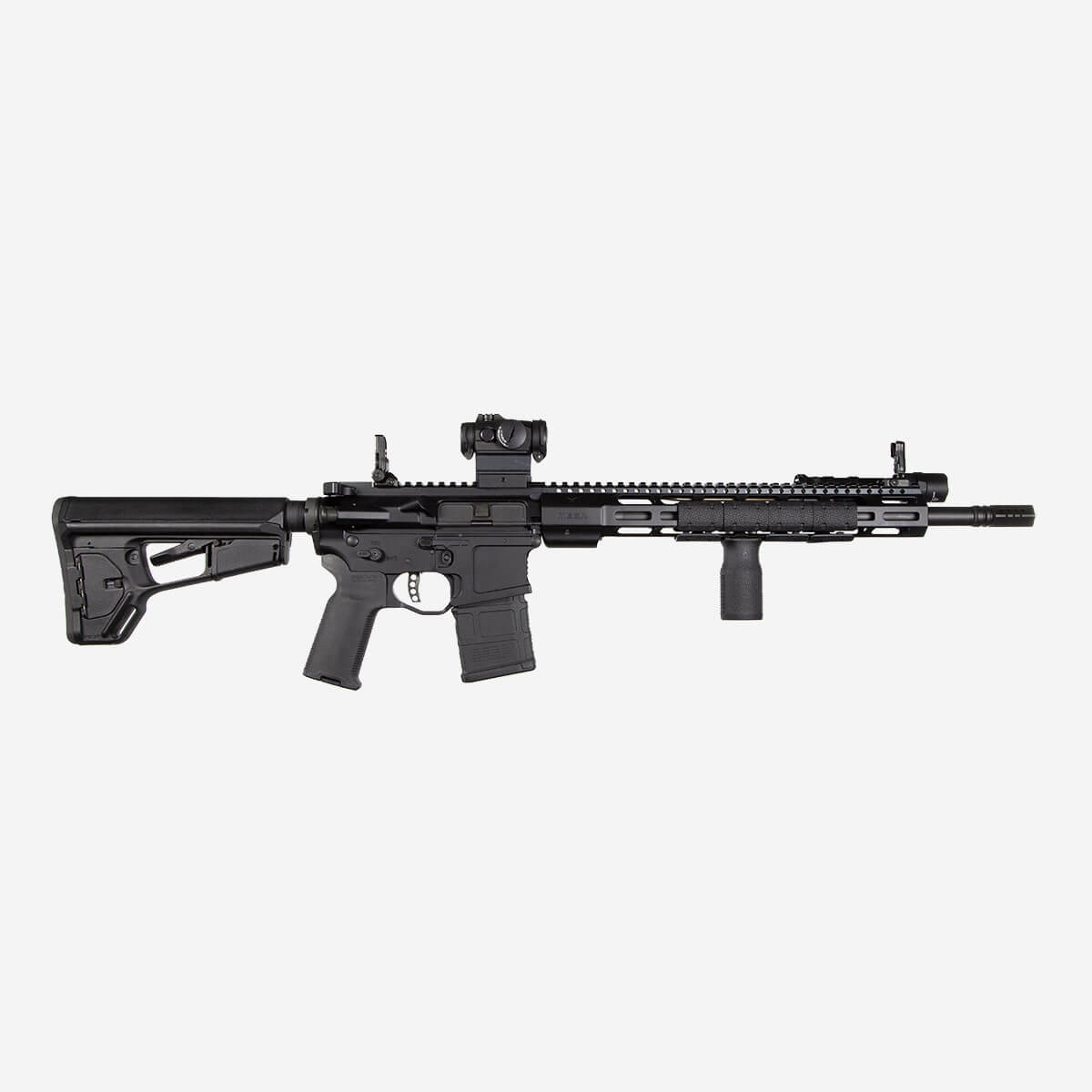 Приклад (база) Magpul ACS-L Carbine Stock – Mil-Spec (MAG378), Черный, приклад для AR10 / AR15 фото 8