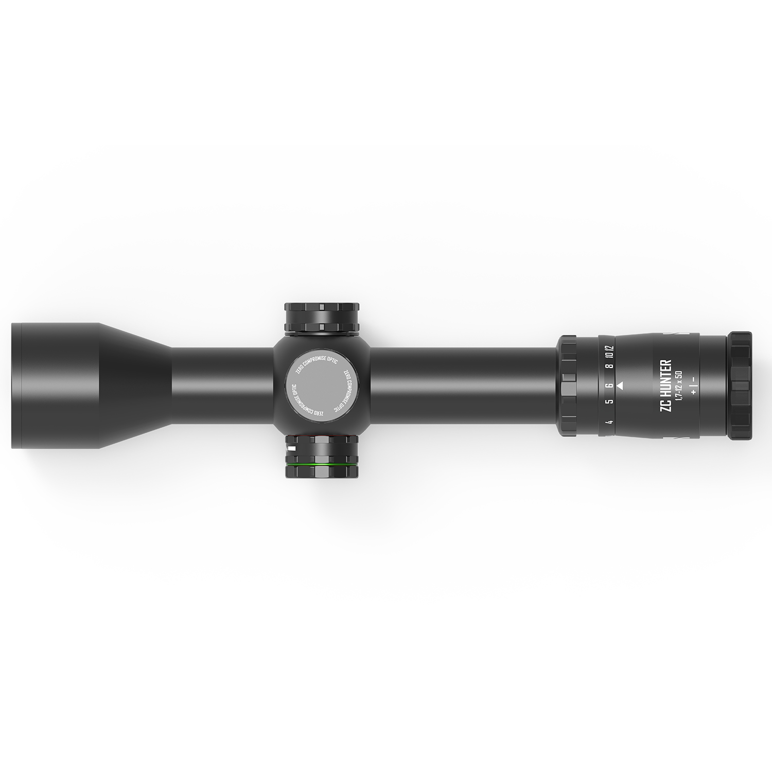 Приціл оптичний ZC Hunter 1.7-12x50 (36 мм) MHR SFP illum. Ballostikturm фото 2