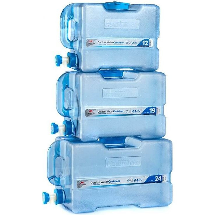 Каністра для води Naturehike PC7 NH18S024-T, 24 л, синя фото 3