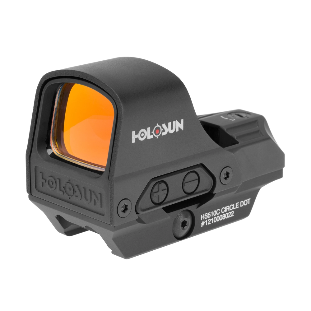 Приціл коліматорний Holosun HS510C червона точка 2 MOA з колом 65 MOA MRS Solar QD фото 5