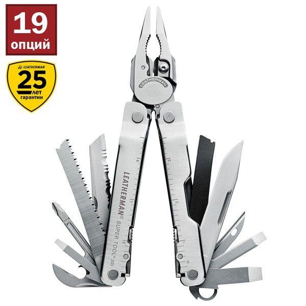 Мультитул LEATHERMAN Super Tool 300, чехол синтетика, картонная коробка