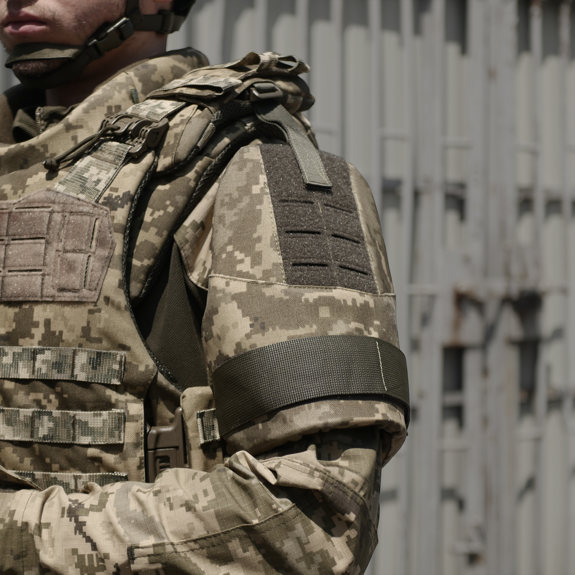 Бронежилет Kiborg Modular X-1 Піксель (L) з балістичним захистом Militex (1 клас) — розширена система захисту для реальних бойових умов фото 7