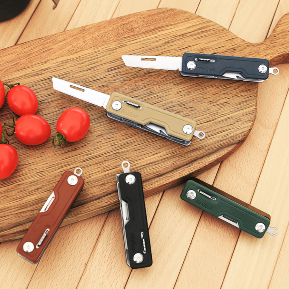 Мультитул NexTool Multi Functional Knife, синий фото 8