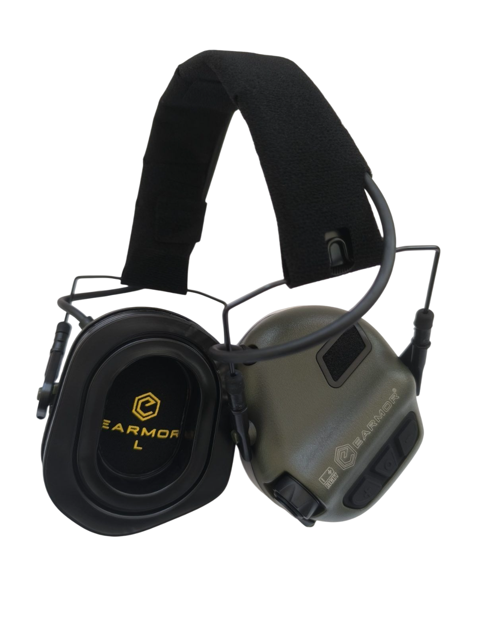 Тактичні навушники EARMOR M31 PLUS Олива фото 2