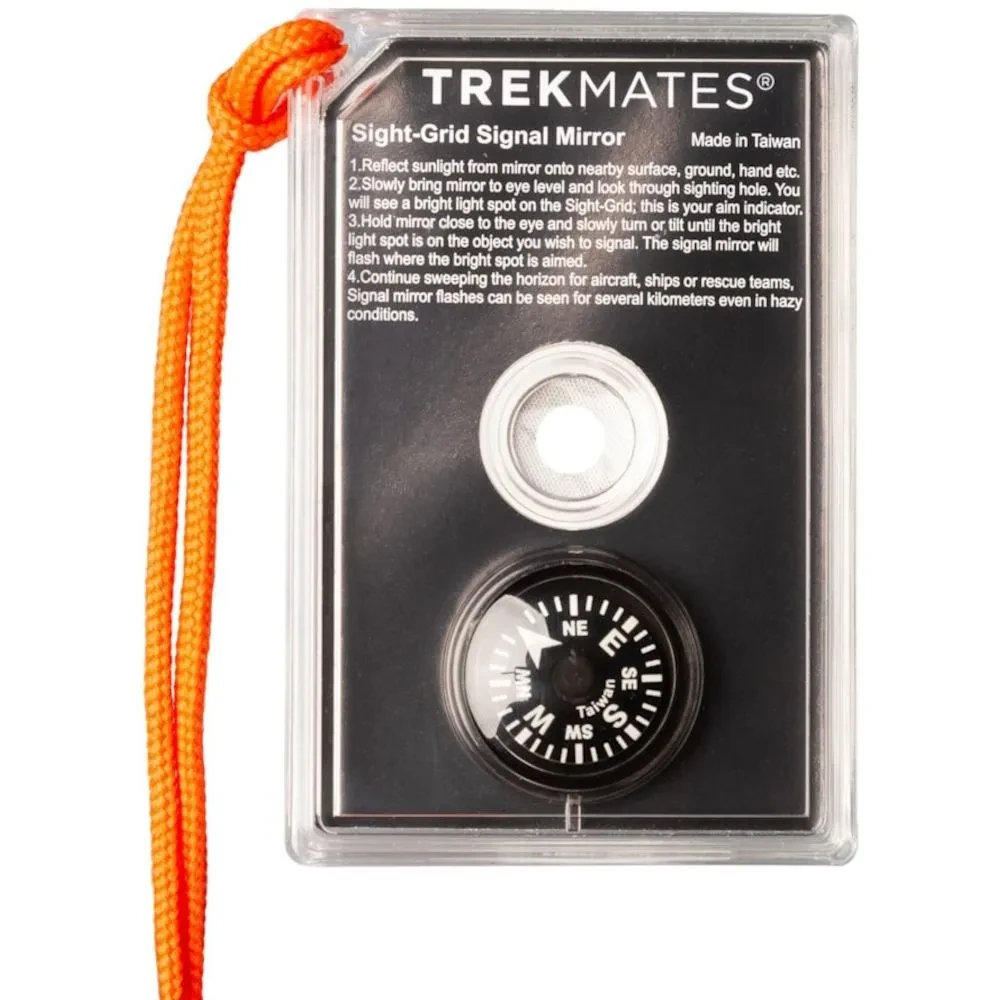 Дзеркало Trekmates Signal Mirror with Compass and Float фото 2