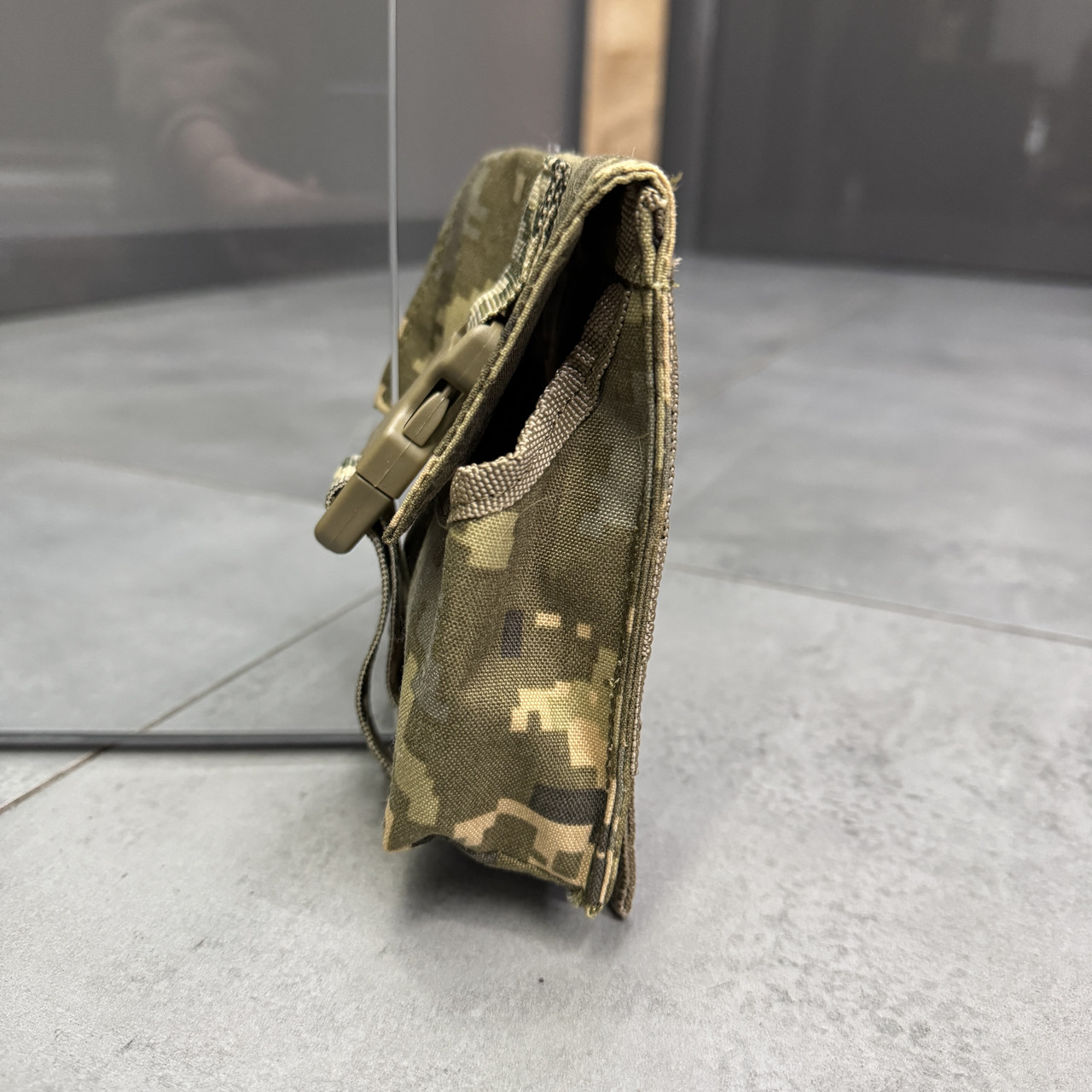 Подсумок под 2 гранаты на Молли, Пиксель, WINTAC, Cordura 1000D, тактический чехол под две гранаты на Молли фото 2